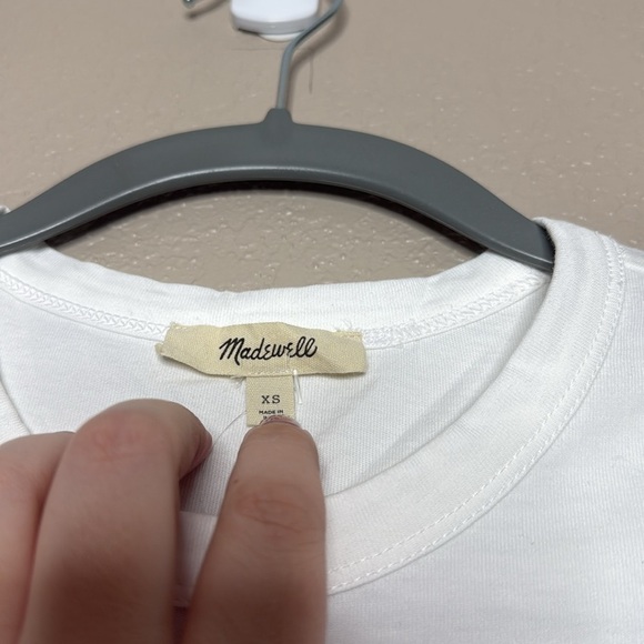 Madewell Cotton Perfect Crewneck Tee - Picture 8 of 13